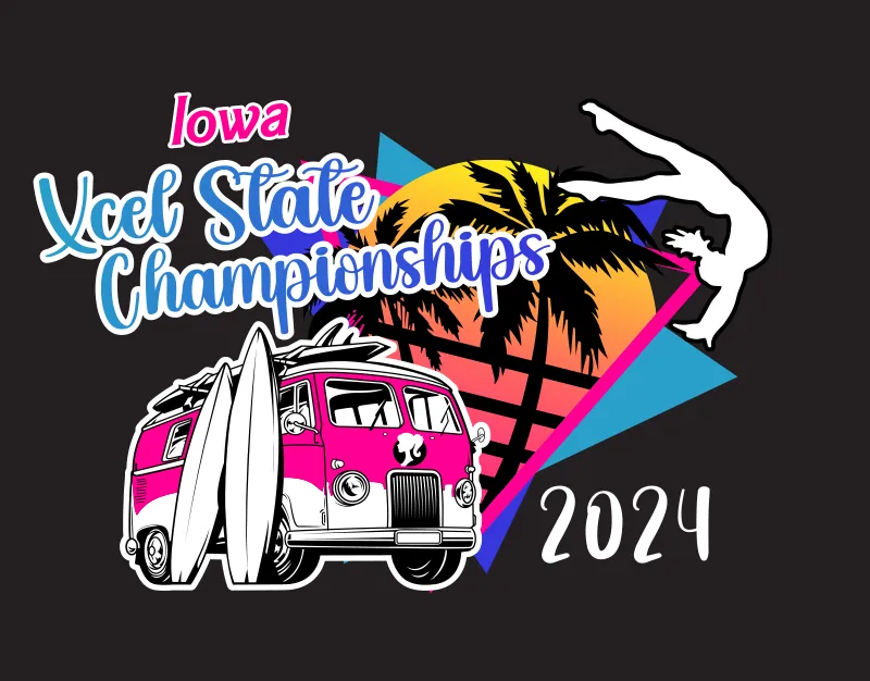 Iowa Xcel State Championship 2024 Logo